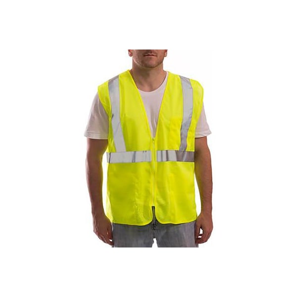 Tingley Hi-Vis Safety Vest XXS/XS Class 2 , Zipper 4 Pockets V70632.XXS-XS - main